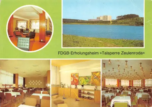 Zeulenroda FDGB-Erholungsheim "Talsperre Zeulenroda" gl1984 184.287