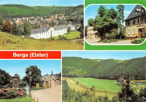 Berga/Elster Mehrbildkarte ngl 184.300