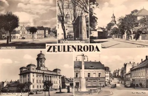 Zeulenroda Mehrbildkarte ngl 184.282