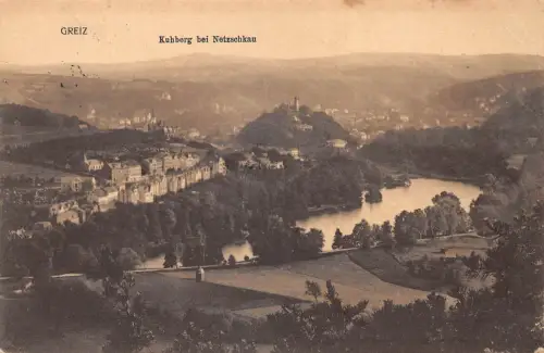 Greiz Kuhberg mit Netzschkau gl1911 184.316