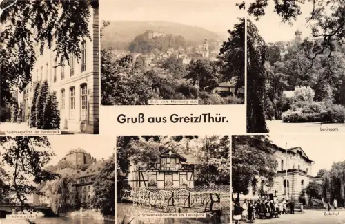 Greiz Mehrbildkarte gl1958 184.334