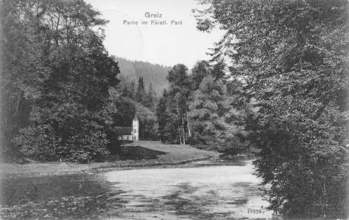 Greiz Partie im Fürstl. Park gl1908 184.340