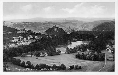 Greiz Blick vom Weißen Kreuz ngl 184.341