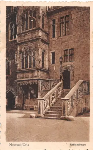 Neustadt (Orla) Rathaustreppe gl1937 184.368