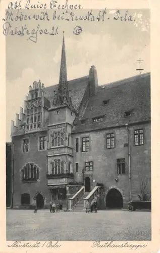 Neustadt (Orla) Rathaustreppe gl 184.360