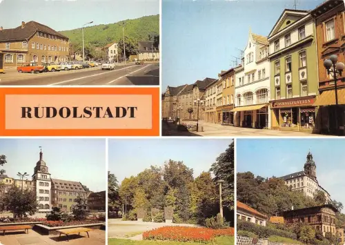 Rudolstadt Mehrbildkarte ngl 184.380