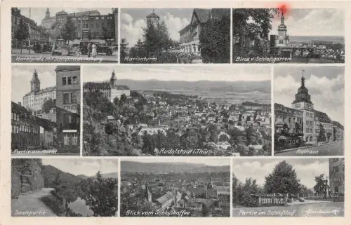 Rudolstadt Mehrbildkarte ngl 184.374