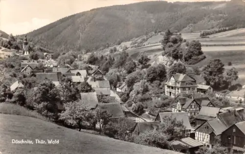 Döschnitz (Kr. Rudolstadt) Panorama gl 184.420
