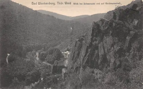 Bad Blankenburg Blick ins Schwarzatal ngl 184.444