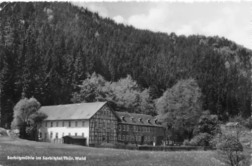 Sorbitztal Sorbitzmühle mit Posthilfstempel gl 184.481