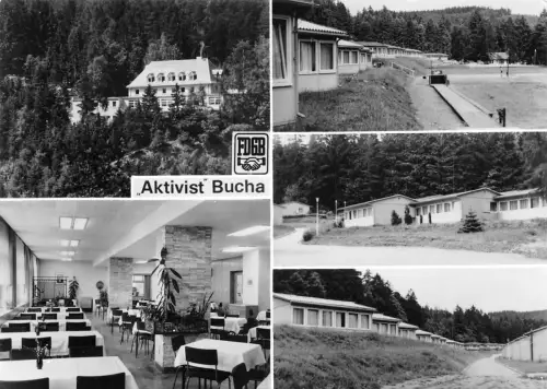 Bucha FDGB-Erholungsheim "Aktivist" Mehrbildkarte ngl 184.460