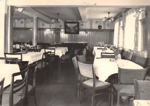 Döschnitz (Kr. Rudolstadt) Gasthaus Innenansicht ngl 184.523