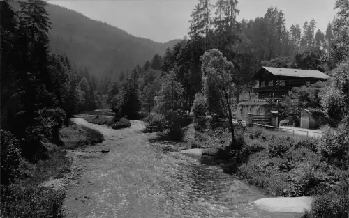 Bad Blankenburg Partie im Schwarzatal gl1937 184.525