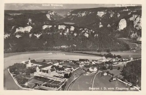 Beuron im Donautal vom Flugzeug aus gl19?? D6340