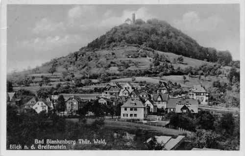 Bad Blankenburg - Blick zum Greifenstein gl1941 184.568