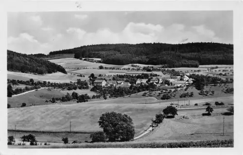 Bechstedt/Thür. Panorama mit Posthilfstempel bahnpgl1956 184.575