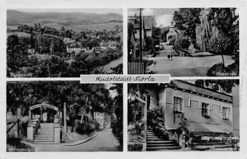 Rudolstadt-Mörla Mehrbildkarte gl1956 184.585