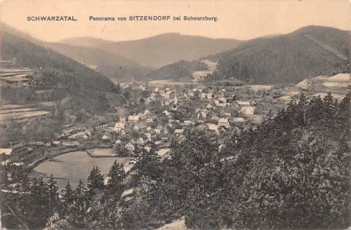 Sitzendorf im Schwarzatal Panorama ngl 184.583