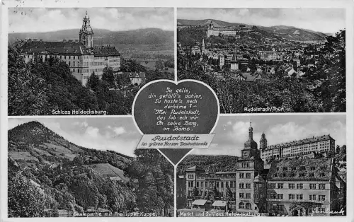 Rudolstadt Mehrbildkarte feldpgl1939 184.594