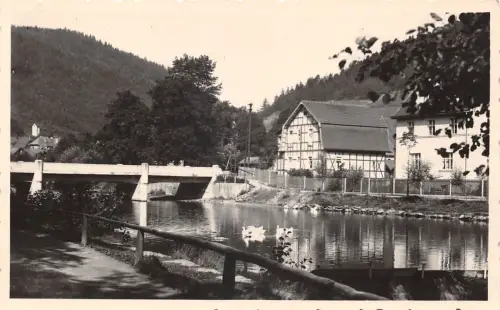 Sitzendorf im Schwarzatal Partie an der Schwarza gl 184.597