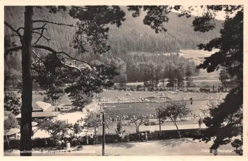 Sitzendorf im Schwarzatal Schwimmbad gl1944 184.598