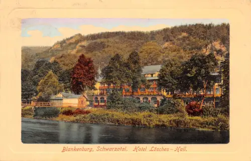 Bad Blankenburg Hotel Lösches Hall gl1913 184.608