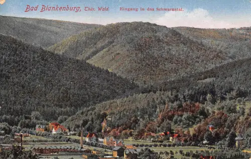 Bad Blankenburg Eingang in das Schwarzatal ngl 184.605