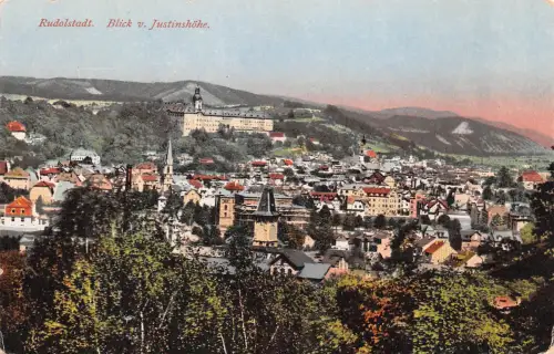 Rudolstadt Blick v. Justinshöhe ngl 184.602