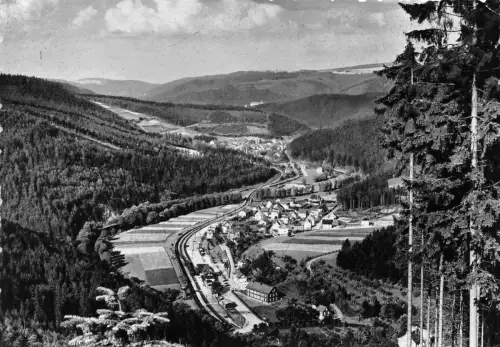 Sitzendorf i. Schwarzatal Panorama gl1961 184.630