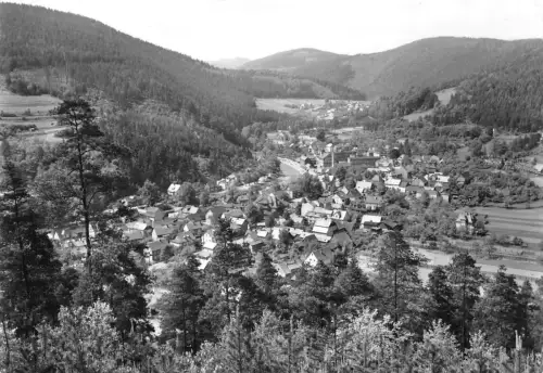 Sitzendorf i. Schwarzatal Panorama gl1982 184.622