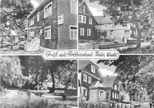 Pröbischau/Thür. Mehrbildkarte gl1985 184.637