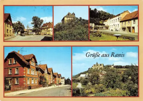 Ranis/Thür. Mehrbildkarte gl1990 184.648
