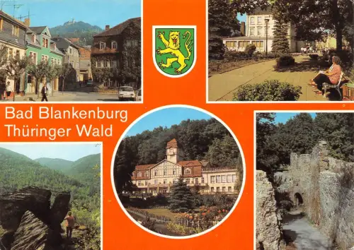 Bad Blankenburg Mehrbildkarte gl1985 184.643
