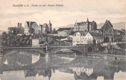 Saalfeld Partie an der neuen Brücke ngl 184.710