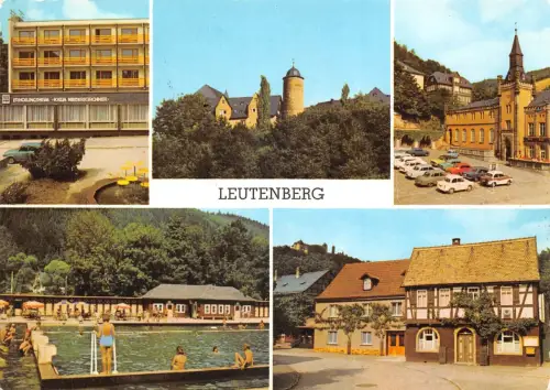 Leutenberg Mehrbildkarte gl1977 184.749