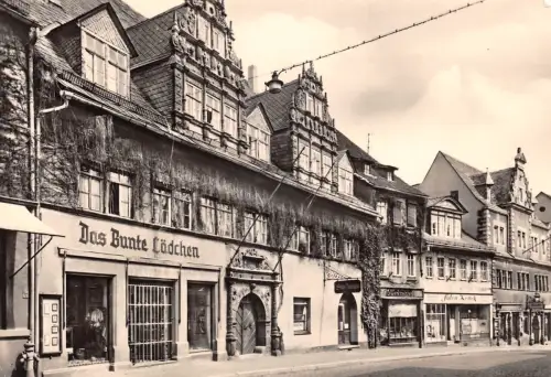 Saalfeld Saalstraße mit "Das Bunte Lädchen" gl 184.745