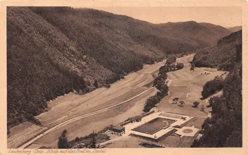 Leutenberg Blick aus das Bad im Ilmtal ngl 184.756