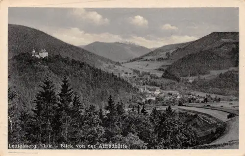 Leutenberg Blick von der Alfredhütte gl1952 184.775
