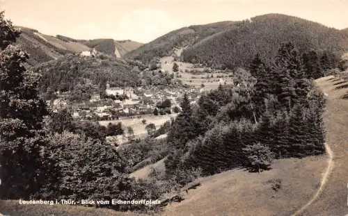 Leutenberg Blick vom Eichendorffplatz gl1964 184.785