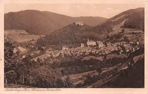 Leutenberg Blick vom Kaiserplatz gl1924 184.792