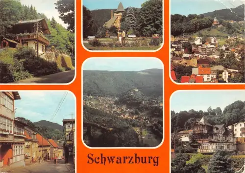 Schwarzburg (Thür.Wald) Mehrbildkarte gl 184.844