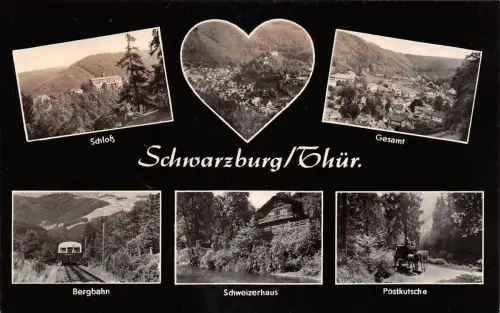Schwarzburg (Thür.Wald) Mehrbildkarte gl1983 184.861