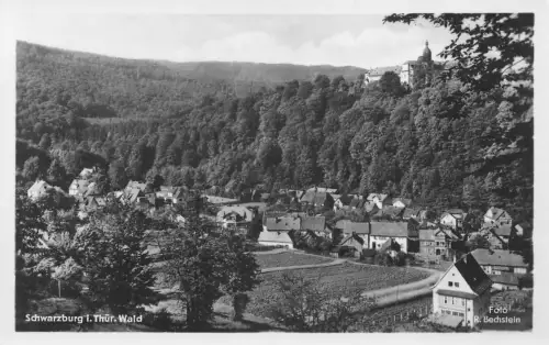 Schwarzburg (Thür.Wald) Panorama ngl 184.883
