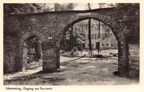Schwarzburg (Thür.Wald) Eingang zur Fasanerie ngl 184.876