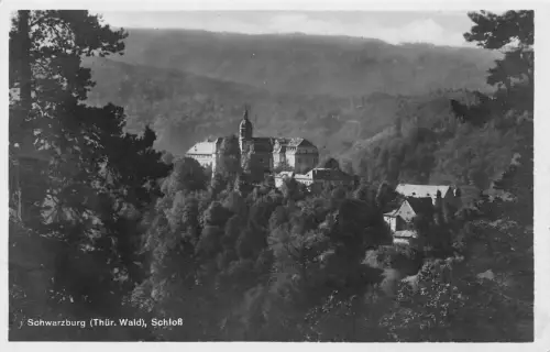 Schwarzburg (Thür.Wald) Schloß gl1930 184.882