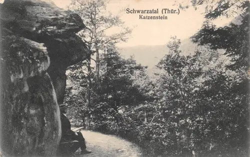 Schwarzburg (Thür.Wald) Katzenstein gl1912 184.898