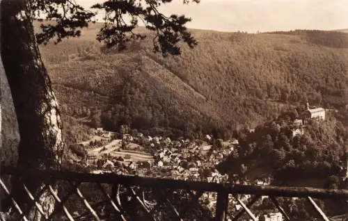 Schwarzburg (Thür.Wald) Blick vom Trippstein ngl 184.901