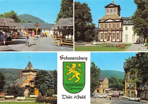 Schwarzburg (Thür.Wald) Mehrbildkarte ngl 184.930
