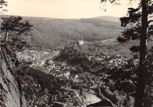 Schwarzburg (Thür.Wald) Trippsteinblick gl1969 184.925