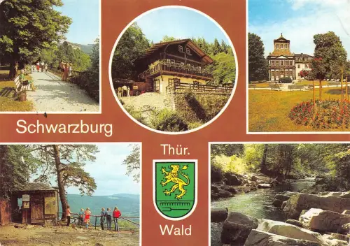 Schwarzburg (Thür.Wald) Mehrbildkarte gl 184.926
